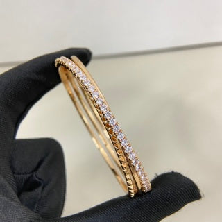 Cartier Diamond-Set Three-in-One Angled Bracelet