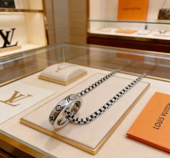 Louis Vuitton Monogram Chain Link Necklace