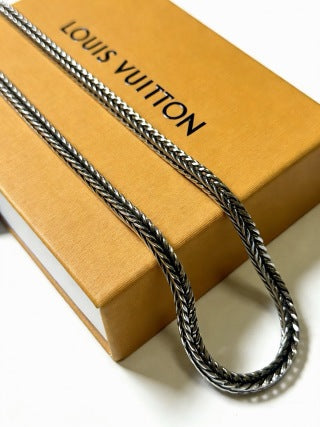 Louis Vuitton Shadow Weave Chain Necklace