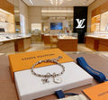 Louis Vuitton Star Monogram Link Chain Bracelet