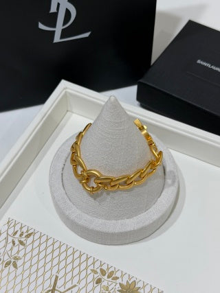 YSL Cassandre Chain Link Bracelet
